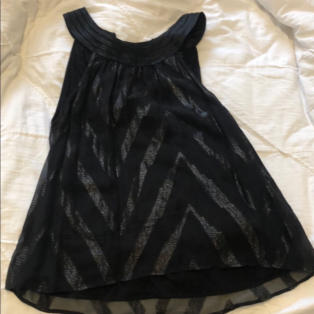 Ella moss black tank top